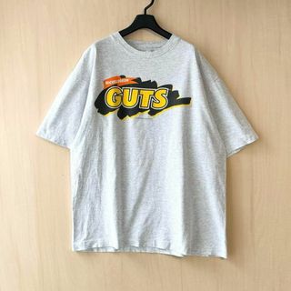 ヴィンテージ(VINTAGE)の90s USA製古着　ヴィンテージ　ロゴTシャツ　US TV番組　GUTS 霜降(Tシャツ/カットソー(半袖/袖なし))