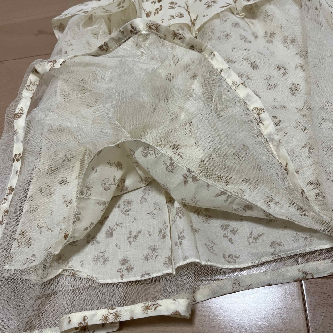 しまむら(シマムラ)のノースリーブチュニック　110 キッズ/ベビー/マタニティのキッズ服女の子用(90cm~)(Tシャツ/カットソー)の商品写真