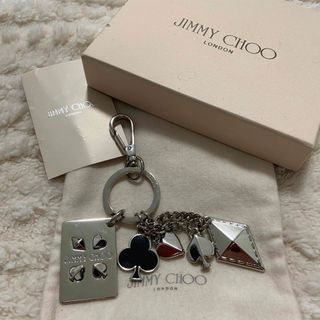 ジミーチュウ(JIMMY CHOO)のJIMMYCHOO ジミーチュウ キーリング トランプ 5連(キーホルダー)