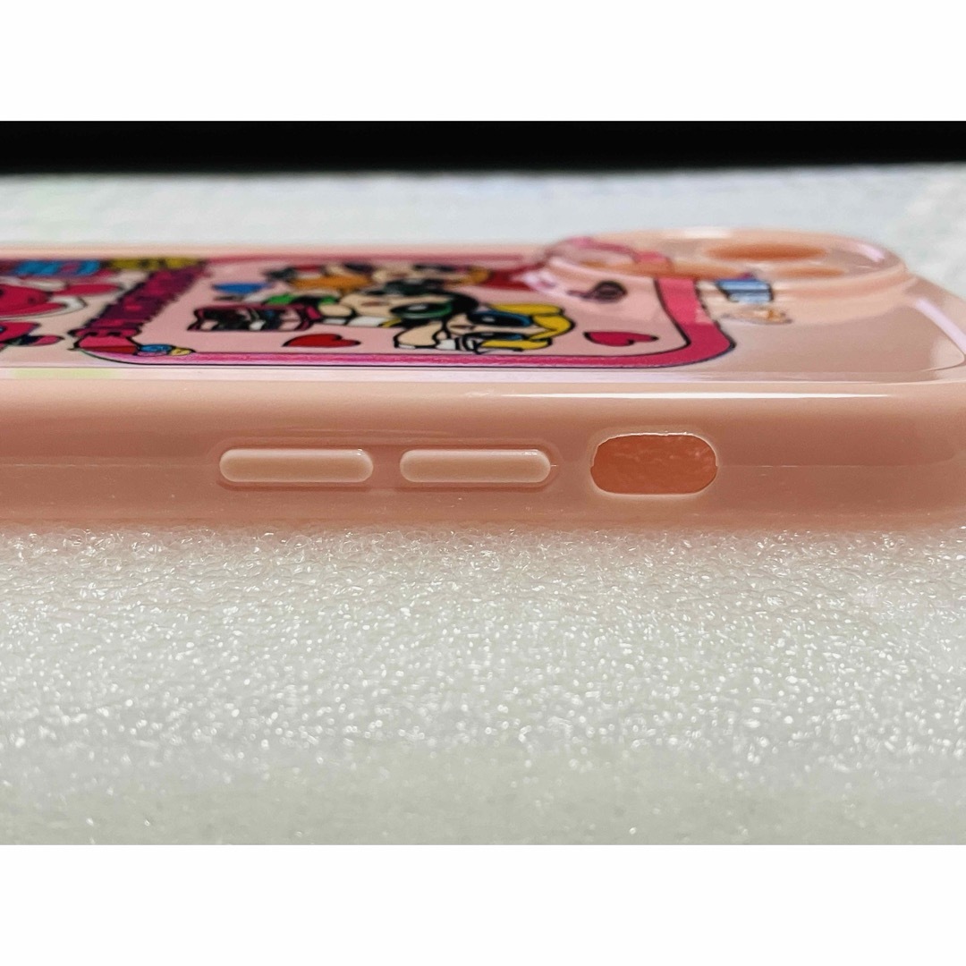 新品/iPhone15シリコン製カバーケース　パワーパフガールズ/ピンク スマホ/家電/カメラのスマホアクセサリー(iPhoneケース)の商品写真