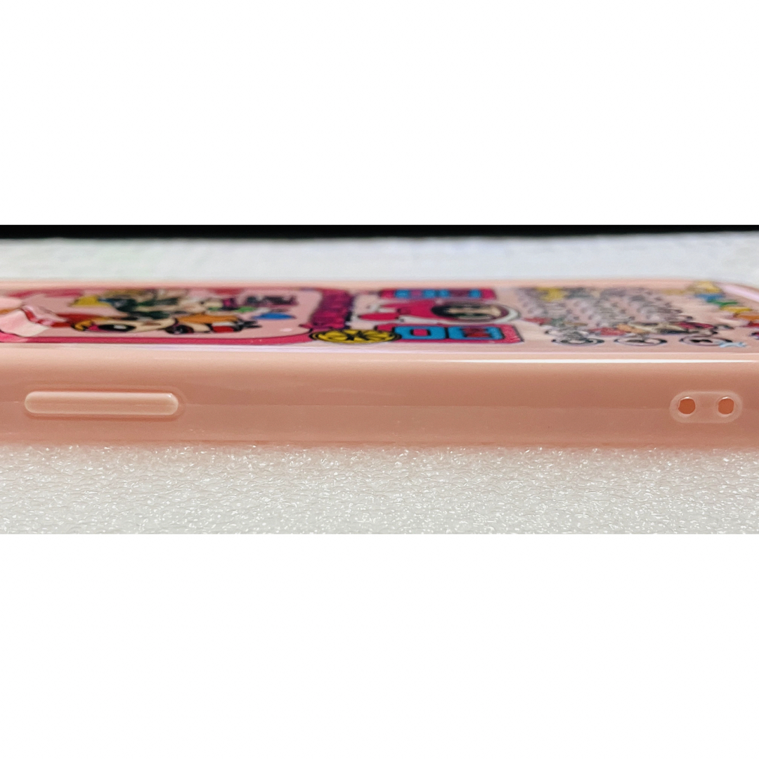 新品/iPhone15シリコン製カバーケース　パワーパフガールズ/ピンク スマホ/家電/カメラのスマホアクセサリー(iPhoneケース)の商品写真