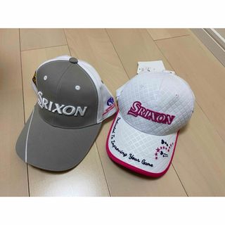 スリクソン(Srixon)のSRIXON(スリクソン)ゴルフキャップ レディース2個セット(ウエア)