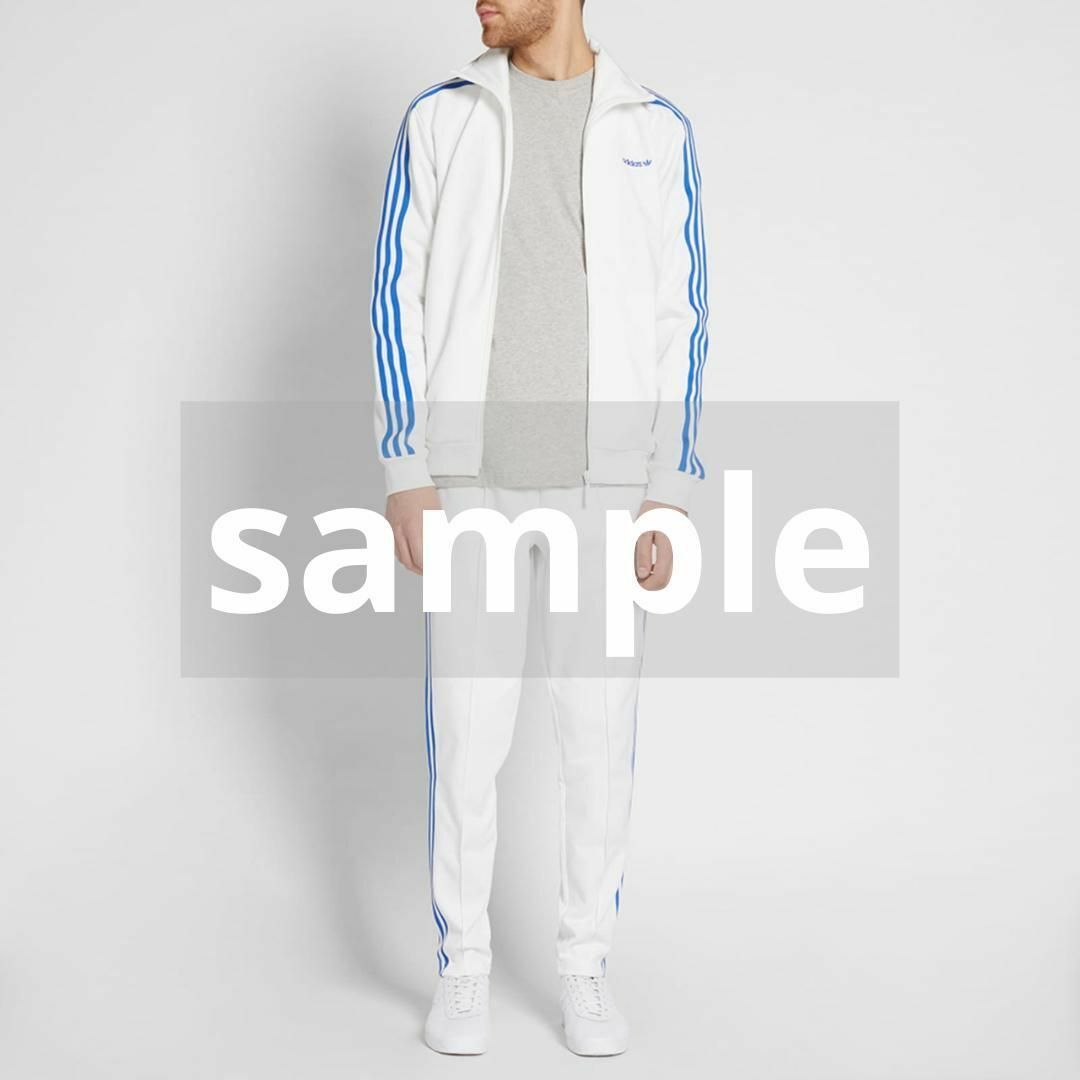 adidas(アディダス)の5938 極美 adidasトラックジャケット ベッケンバウアー WHT/BLU メンズのトップス(ジャージ)の商品写真