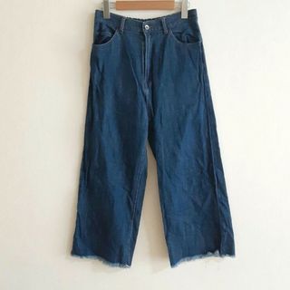 ダブルクローゼット(w closet)のw closet ダブルクローゼット デニム ワイドパンツ(デニム/ジーンズ)