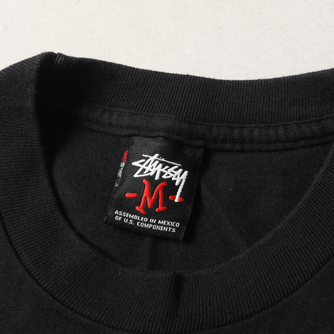 STUSSY(ステューシー)のSTUSSY ステューシー Tシャツ サイズ:M FUTURA グラフィック クルーネック 半袖Tシャツ ブラック 黒 トップス カットソー コラボ【メンズ】【中古】 メンズのトップス(Tシャツ/カットソー(半袖/袖なし))の商品写真