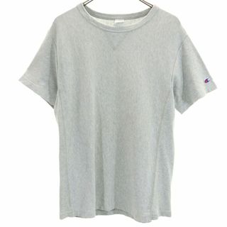 Champion - チャンピオン REVERSE WEAVE 半袖 Tシャツ L グレー系 Champion メンズ 古着 【240414】 メール便可