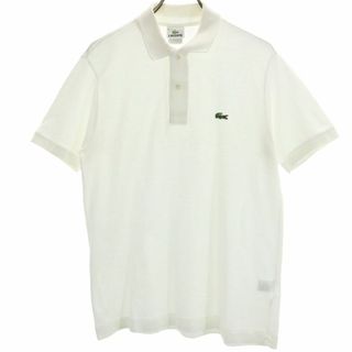 ラコステ(LACOSTE)のラコステ 半袖 鹿の子 ポロシャツ 3 ホワイト LACOSTE メンズ 古着 【240414】 メール便可(ポロシャツ)