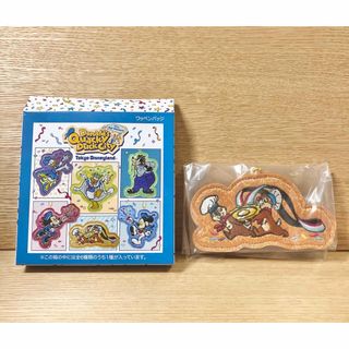 チップ&デール - ディズニーランド　ドナルド　クワッキーダックシティ　グッズ　ワッペンバッジ