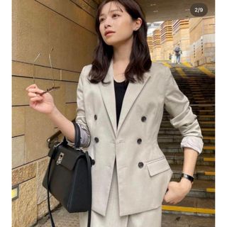 アニュアンス(ánuans)のL'AUBE BLANC  Waist ShapeTailored Jacket(テーラードジャケット)