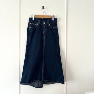 リーバイス(Levi's)のLevi's 951 デニム ロングスカート ボタンフライ フレア ヴィンテージ(デニム/ジーンズ)