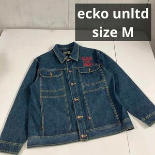 エコーアンリミテッド(ECKO UNLTD)のecko unltd エコー　カバーオール　デニムジャケット　古着　スケーター(カバーオール)