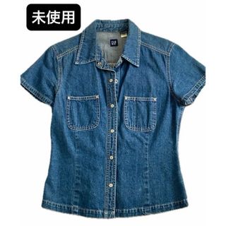 GAP - 【未使用】ギャップ　GAP デニムシャツ　半袖　レディース　XSサイズ