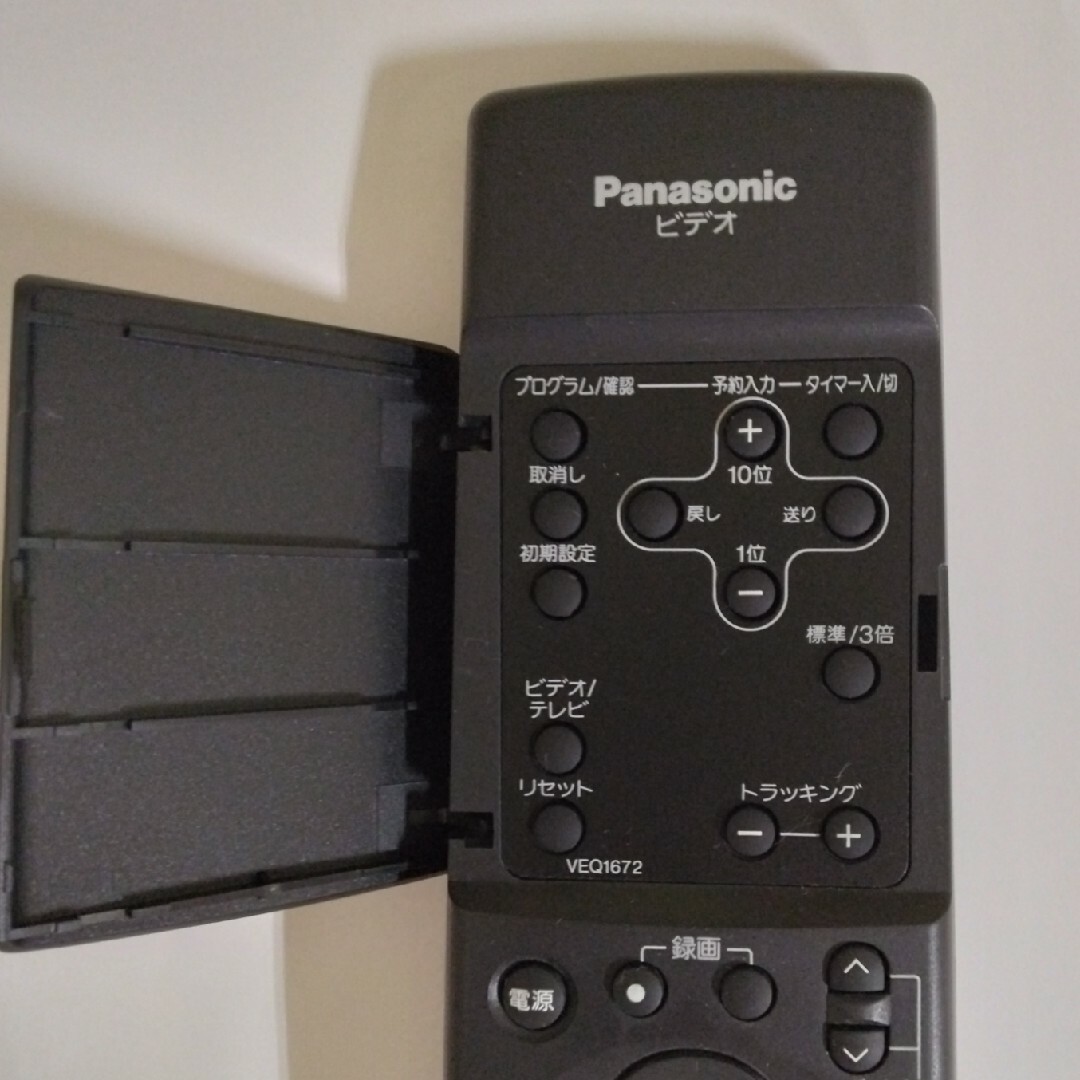 Panasonic(パナソニック)のパナソニック　ビデオ　リモコン スマホ/家電/カメラのテレビ/映像機器(その他)の商品写真