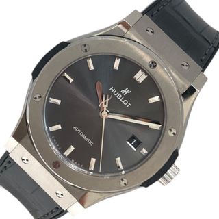 ウブロ(HUBLOT)の　ウブロ HUBLOT クラシックフュージョン　チタニウム　レーシンググレー 542.NX.7071.LR グレー チタン メンズ 腕時計(その他)