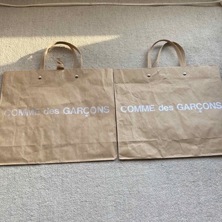 コムデギャルソン(COMME des GARCONS)のCOMME des GARCONS 紙袋　2枚(ショップ袋)