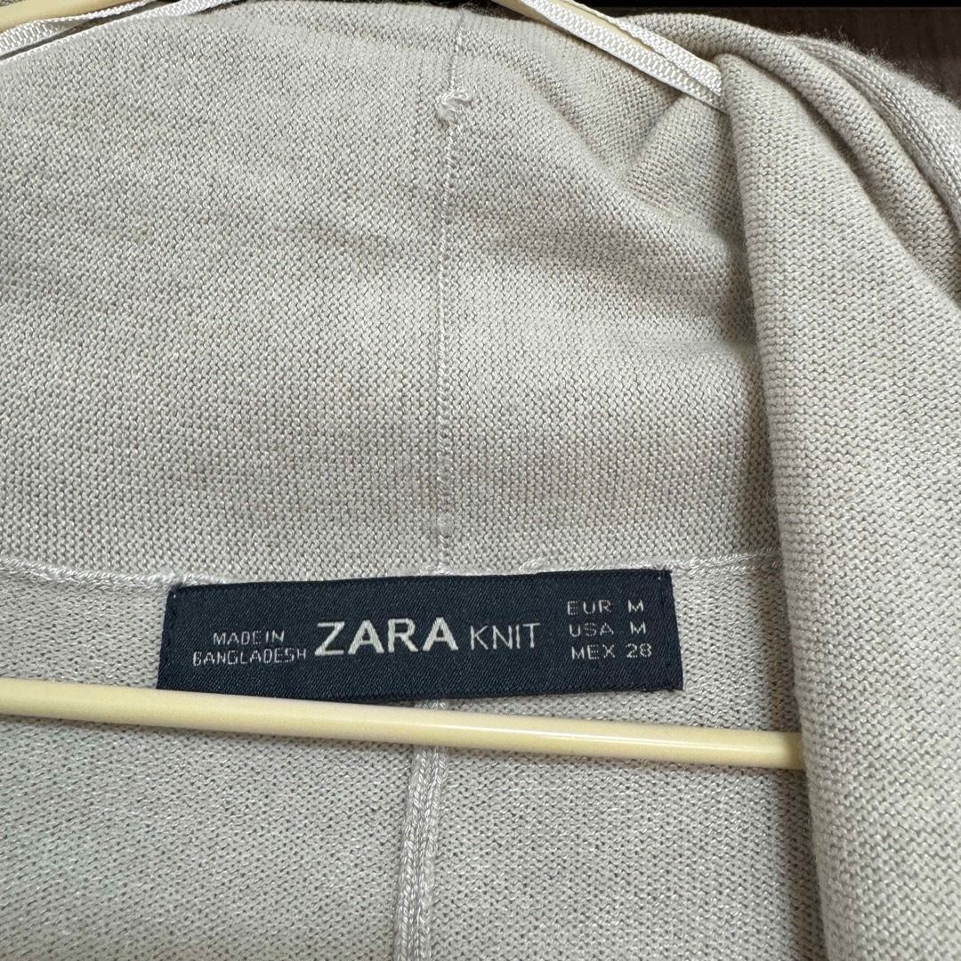 ZARA(ザラ)のZARA（ザラ）フロントジッパー カーディガン♡ レディースのトップス(カーディガン)の商品写真