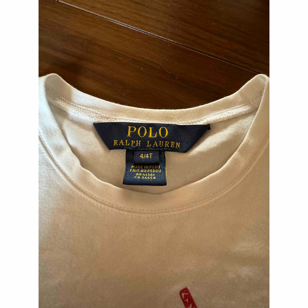 POLO RALPH LAUREN(ポロラルフローレン)のPOLO キッズTシャツ　110サイズ キッズ/ベビー/マタニティのキッズ服男の子用(90cm~)(Tシャツ/カットソー)の商品写真