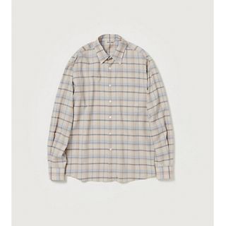 AURALEE - AURALEE SUPER LIGHT WOOL CHECK SHIRT 4