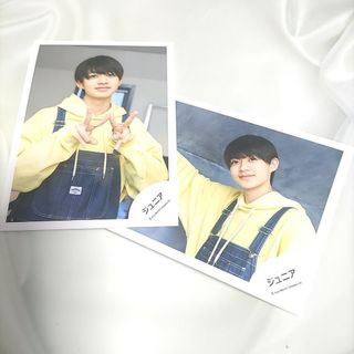 ジャニーズジュニア(ジャニーズJr.)の千井野空翔＊プロフィール写真撮影オフショット2024【2枚セット】(アイドルグッズ)