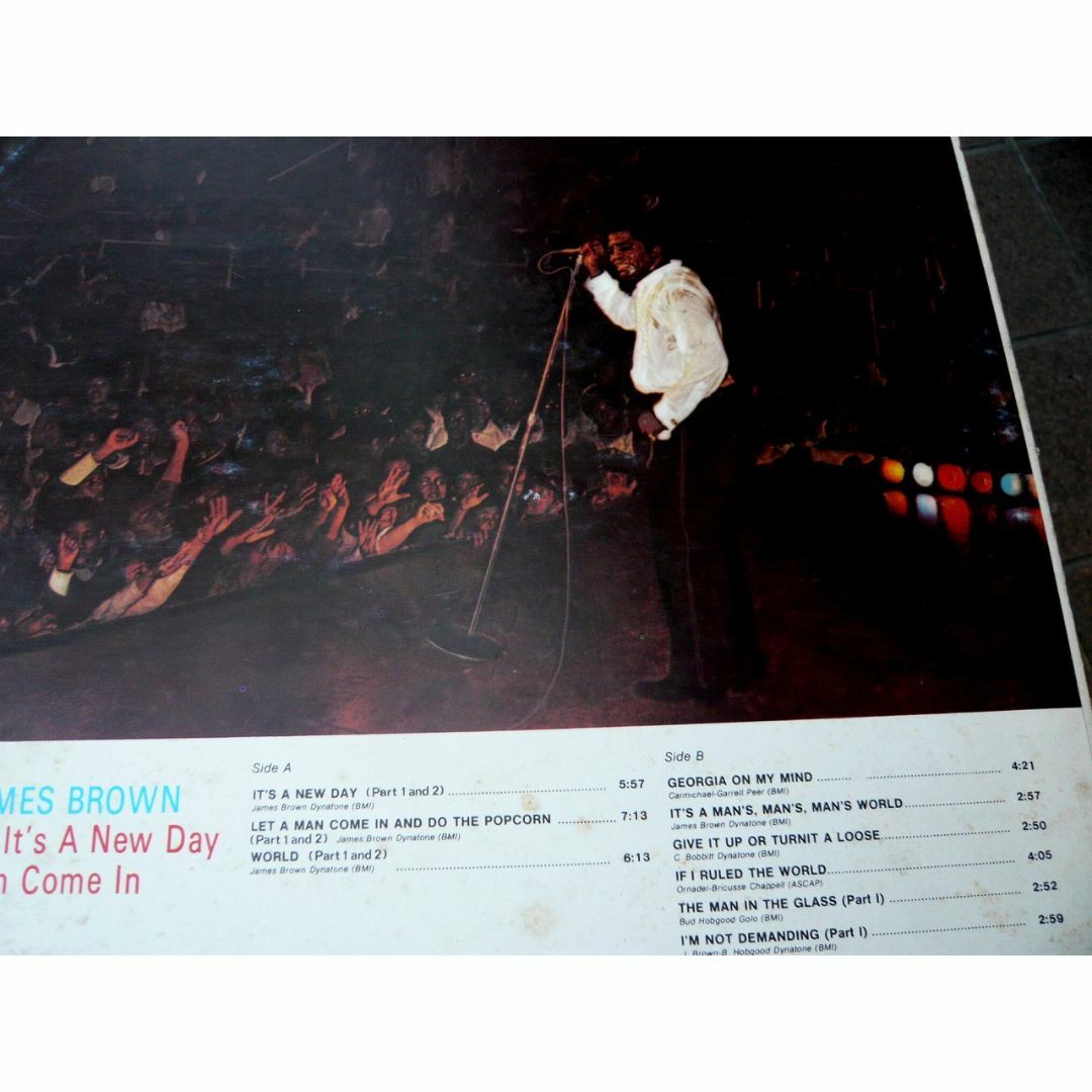 JAMES BROWN IT'S a NEW DAY-LET A MAN エンタメ/ホビーのCD(ポップス/ロック(洋楽))の商品写真