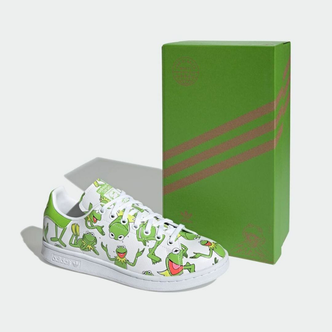 adidas(アディダス)のディズニー セサミストリート カーミット スタンスミス アディダス 靴 シューズ メンズの靴/シューズ(スニーカー)の商品写真