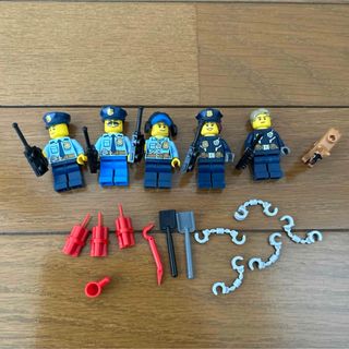 LEGO ミニフィグ　ポリス　警察犬　手錠