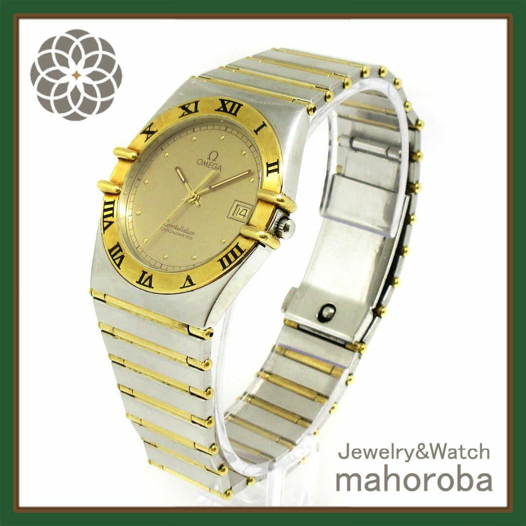 OMEGA(オメガ)のOMEGA オメガ コンステレーション コンビ デイト ゴールド クォ―ツ メンズの時計(腕時計(アナログ))の商品写真