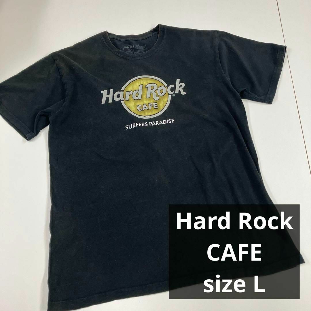 Hard Rock CAFE ハードロックカフェ　Tシャツ　フェード　L　古着 メンズのトップス(Tシャツ/カットソー(半袖/袖なし))の商品写真