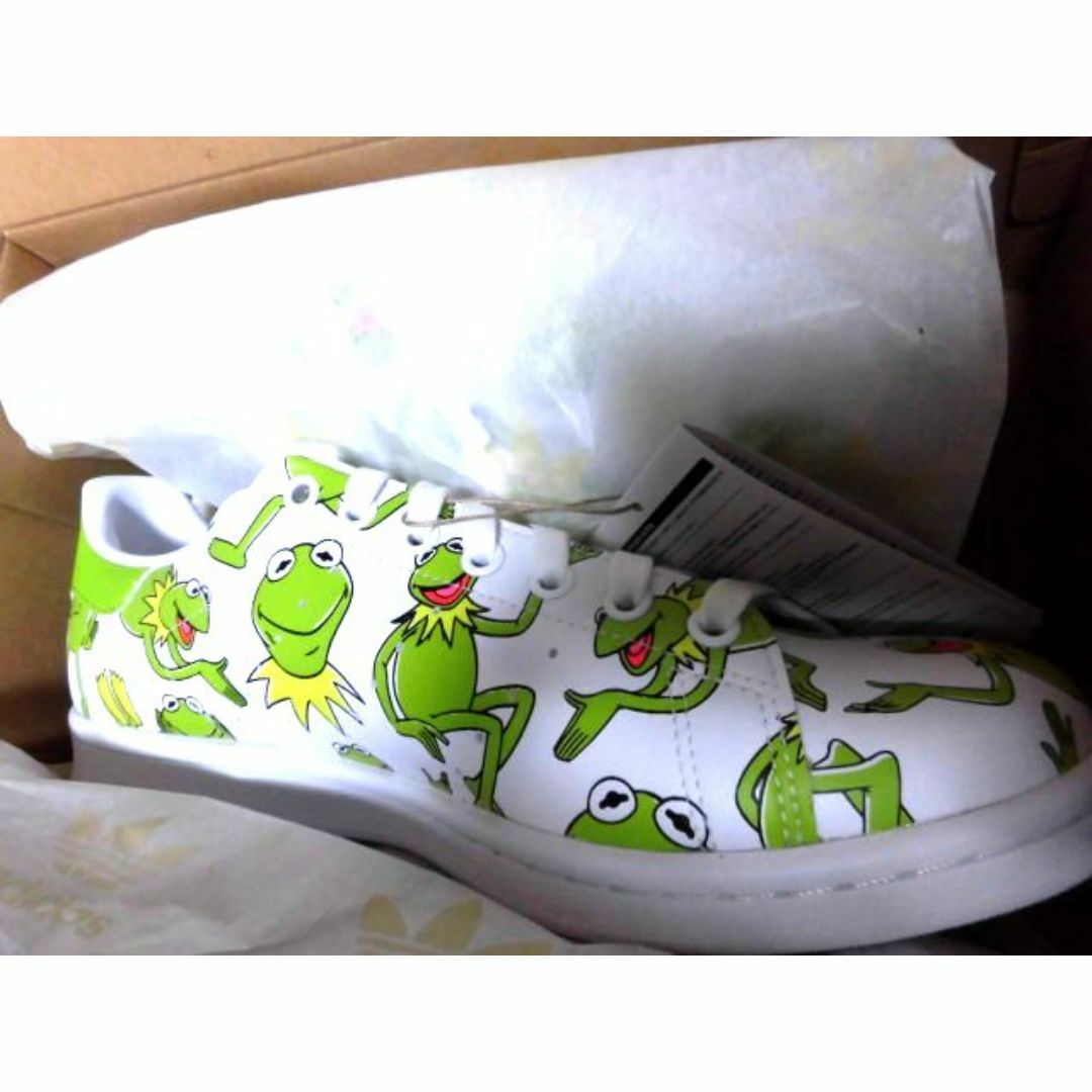 adidas(アディダス)の27.5カーミット スタンスミス マペッド 人形劇 シューズ スニーカー 靴 蛙 エンタメ/ホビーのおもちゃ/ぬいぐるみ(その他)の商品写真