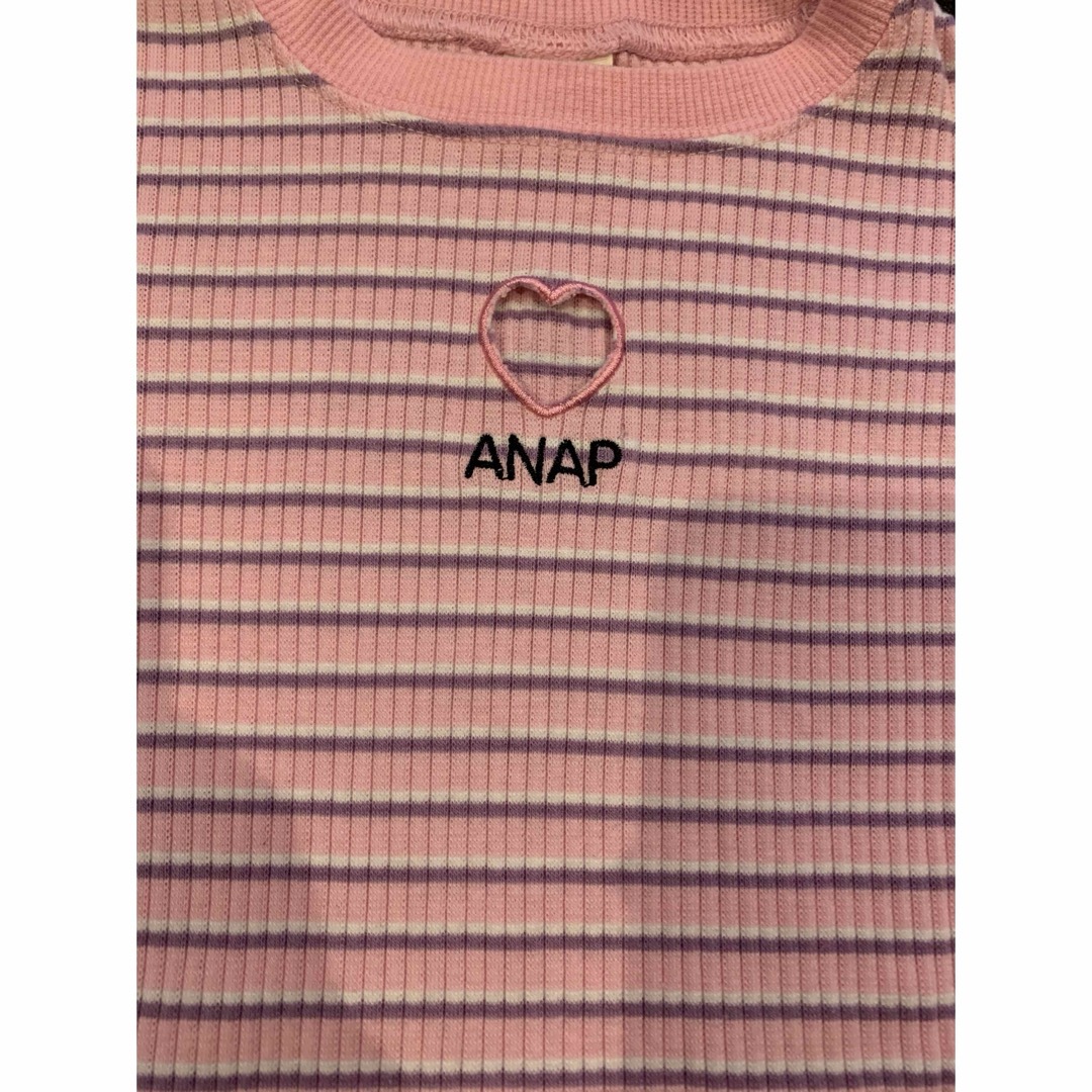 ANAP Kids(アナップキッズ)のANAP  キッズ　トップス　サイズ115 キッズ/ベビー/マタニティのキッズ服女の子用(90cm~)(Tシャツ/カットソー)の商品写真