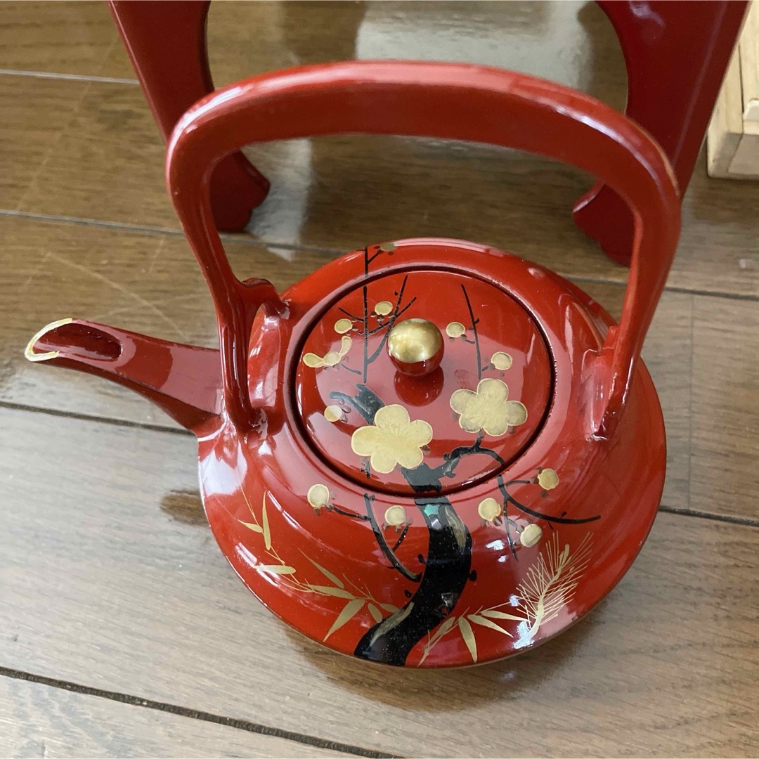 山中漆器　屠蘇器 エンタメ/ホビーの美術品/アンティーク(漆芸)の商品写真