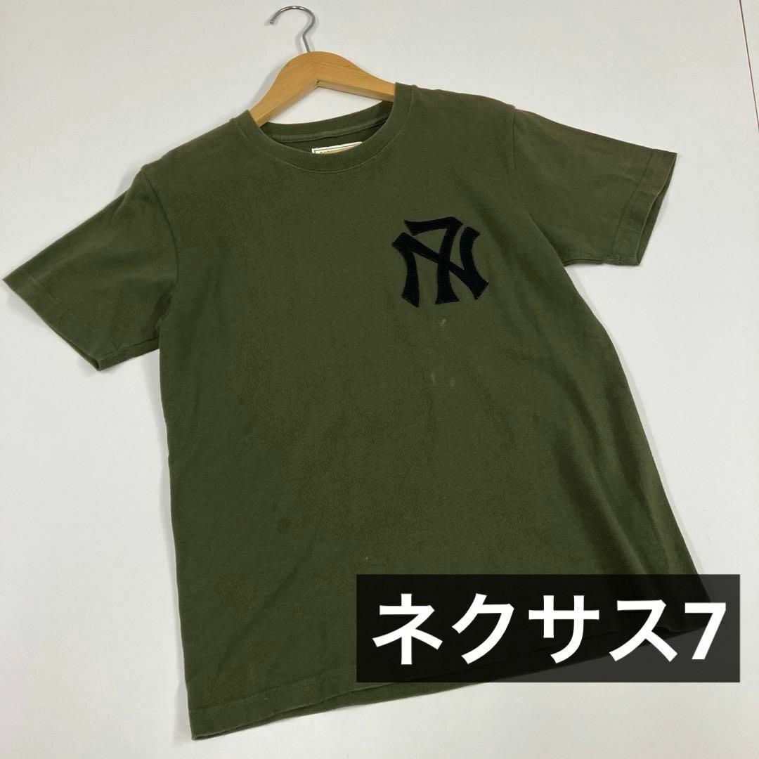 NEXUSVII(ネクサスセブン)のネクサス7 Tシャツ　ロゴ　古着　ワッペン　44 メンズのトップス(Tシャツ/カットソー(半袖/袖なし))の商品写真