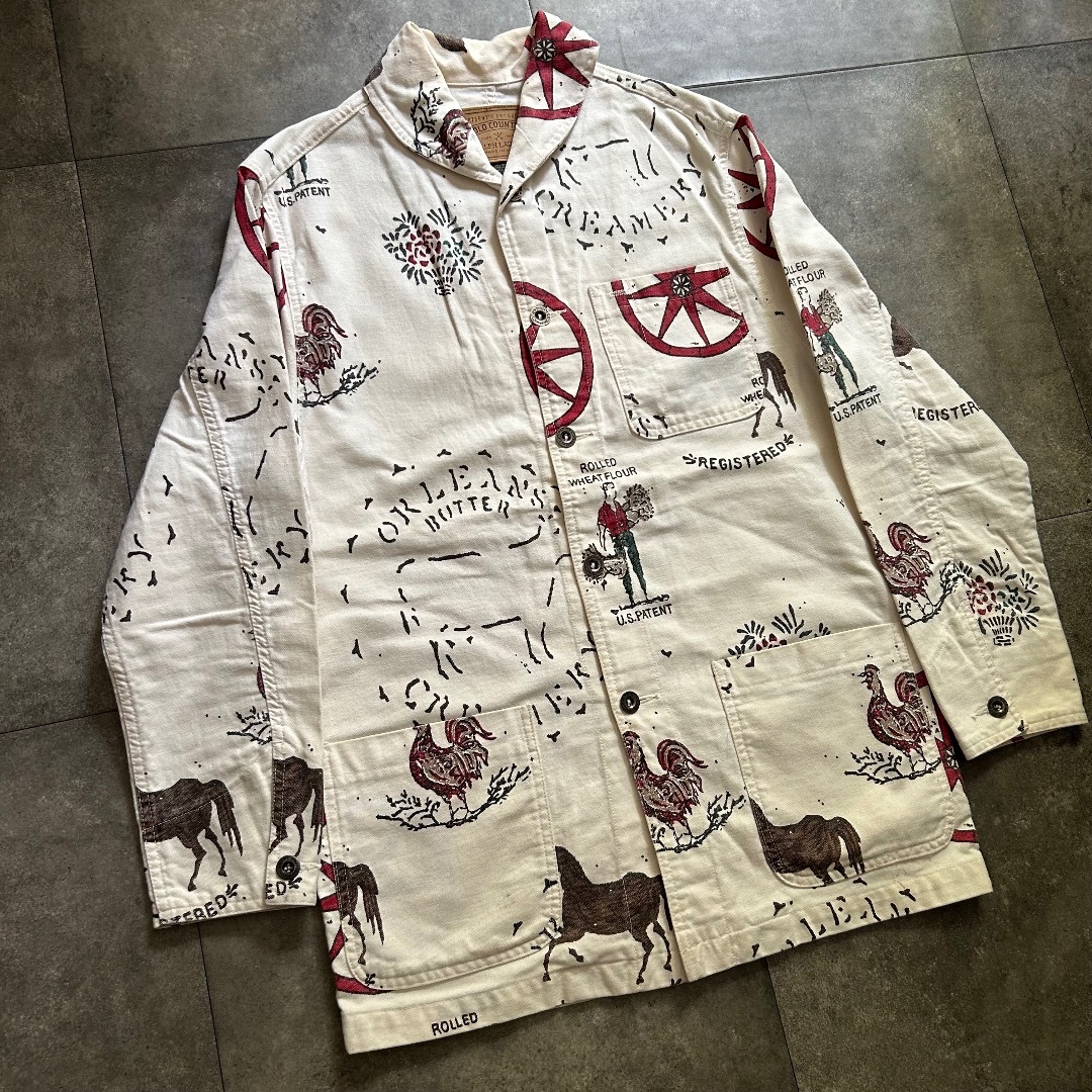 Ralph Lauren - 90s ラルフローレンポロカントリー カバーオール Ralph Lauren - 90s ラルフローレンポロカントリー カバーオール