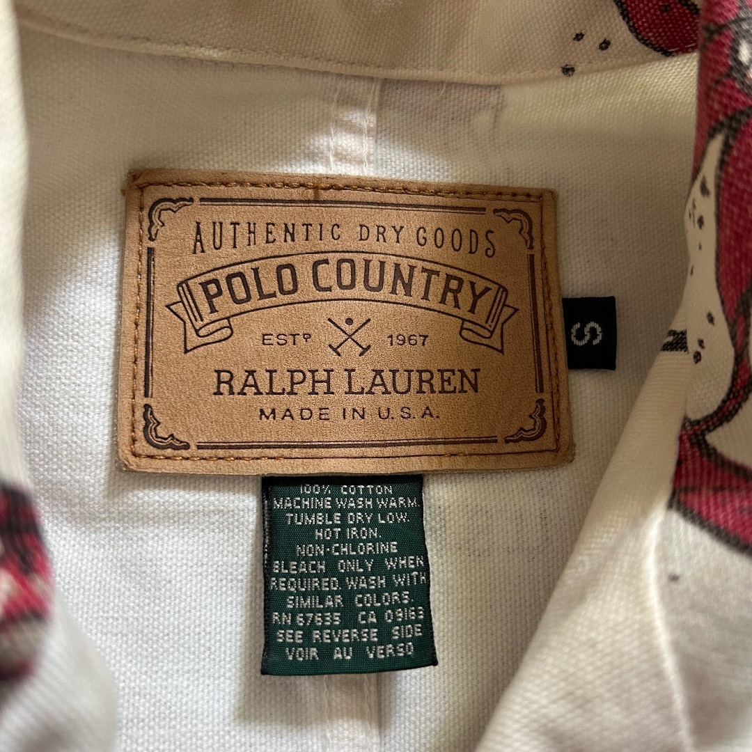 Ralph Lauren - 90s ラルフローレンポロカントリー カバーオール Ralph Lauren - 90s ラルフローレンポロカントリー カバーオール