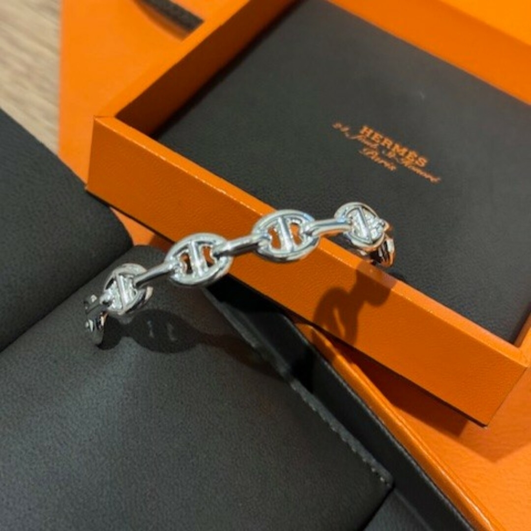 Hermes(エルメス)のHERMES　ブレスレット　シェーヌダンクルアンシェネ　LG　新品未使用 レディースのアクセサリー(ブレスレット/バングル)の商品写真