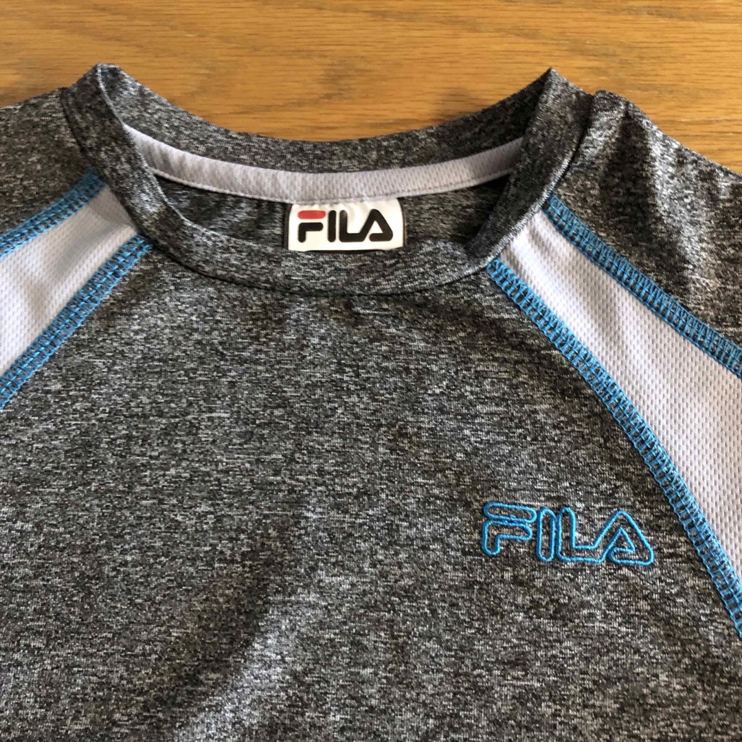 FILA(フィラ)の美品　フィラ　半袖Tシャツ　140 キッズ/ベビー/マタニティのキッズ服男の子用(90cm~)(Tシャツ/カットソー)の商品写真