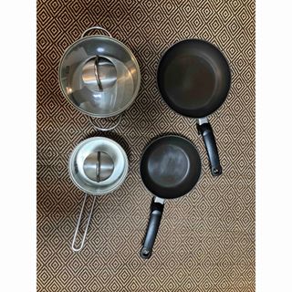 フィスラー(Fissler)のフィスラー IH4点セット(鍋/フライパン)