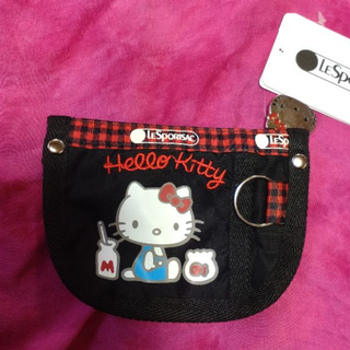 レスポ LeSportsac キーコインケース キティHELLO KITTY