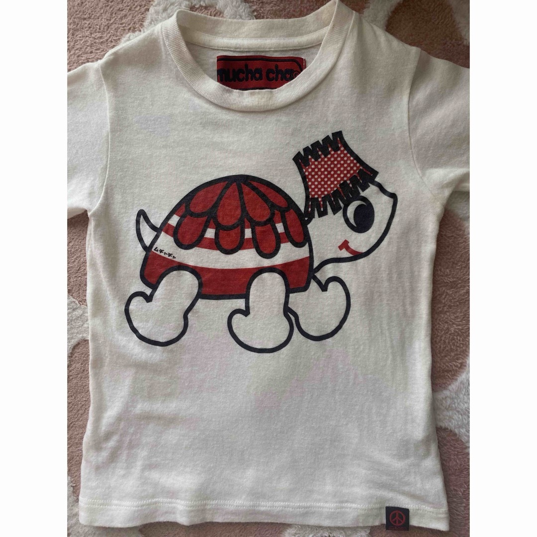 muchacha(ムチャチャ)のムチャチャ　Sサイズ　カメTシャツ キッズ/ベビー/マタニティのキッズ服男の子用(90cm~)(Tシャツ/カットソー)の商品写真