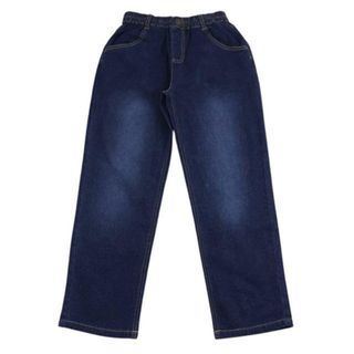 Njeans 26003 ゆったりサイズ ストレッチデニムストレートパンツ(パンツ/スパッツ)