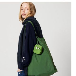 ユニクロ(UNIQLO)の新品未使用タグ付き　ユニクロ　アニヤハンドマーチ  エコバッグ　グリーン(エコバッグ)