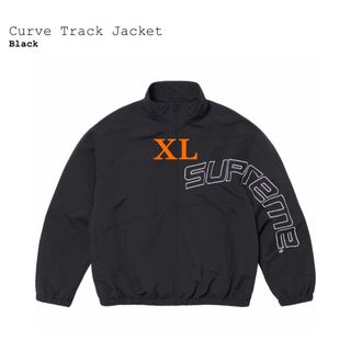 シュプリーム(Supreme)のSupreme Curve Track Jacket BLACK XL(ナイロンジャケット)