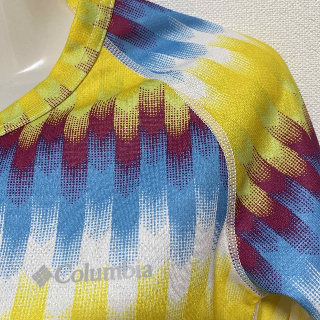 Columbia(コロンビア)のColumbia コロンビア Tシャツ 速乾性   レディース　S レディースのトップス(Tシャツ(長袖/七分))の商品写真