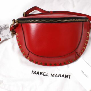 イザベルマラン(Isabel Marant)の新品 ISABEL MARANT SKANO ベルトバッグ RED(ボディバッグ/ウエストポーチ)