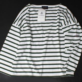 ルミノア(Le Minor)の23ss 新品 Le minor PETIT COPAIN ボーダーカットソー(カットソー(長袖/七分))