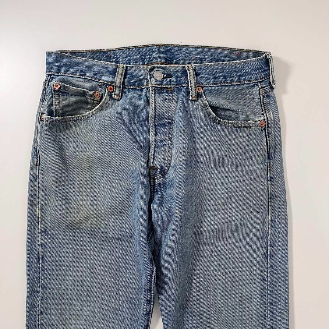 Levi's(リーバイス)のリーバイス 501 ジーンズ グランジ クラッシュデニム 古着 W30 L30 メンズのパンツ(デニム/ジーンズ)の商品写真