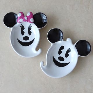 ディズニー(Disney)のスーベニアプレート ミッキー ミニー ディズニー ハロウィン お皿セット 小物入(食器)