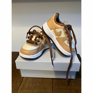 ナイキ(NIKE)の☆NIKE FORCE 1 QS(TD) 9cm 1度のみ使用☆(スニーカー)