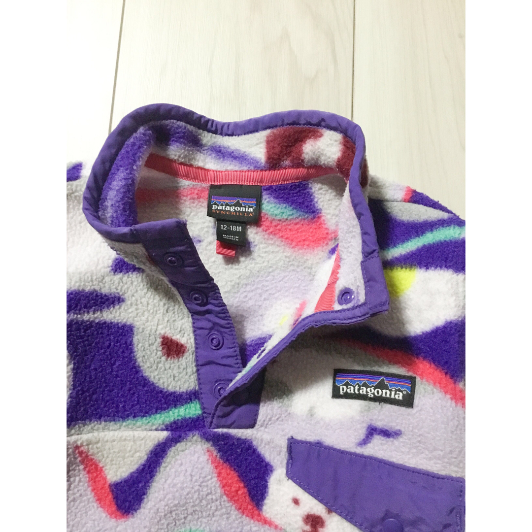 patagonia(パタゴニア)のPatagonia kids 12-18M フリース キッズ/ベビー/マタニティのベビー服(~85cm)(ジャケット/コート)の商品写真