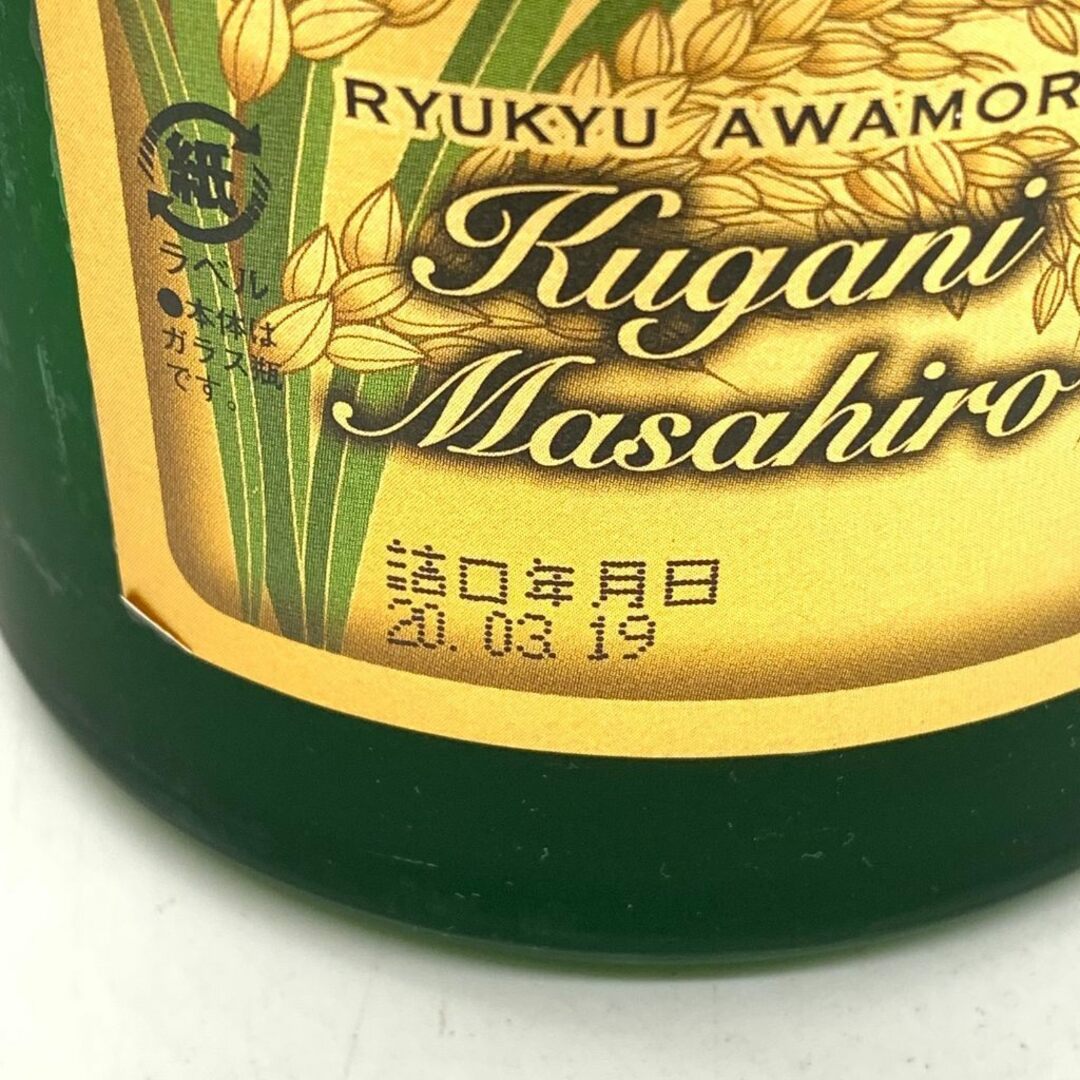 まさひろ酒造 五頭馬 十年古酒 泡盛 720ml 43％【G】 食品/飲料/酒の酒(その他)の商品写真